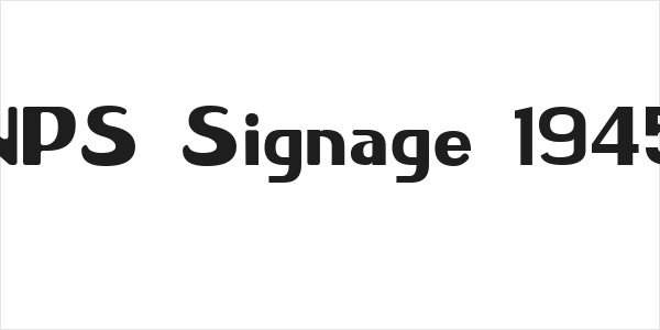 NPS Signage 1945 Logo