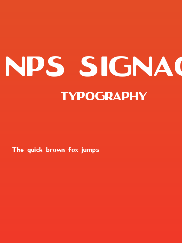 NPS Signage 1945 Poster