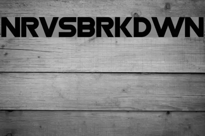 Nrvsbrkdwn Example 1