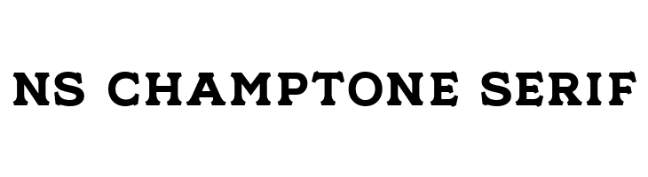 NS Champtone Serif  baixar fontes gratis