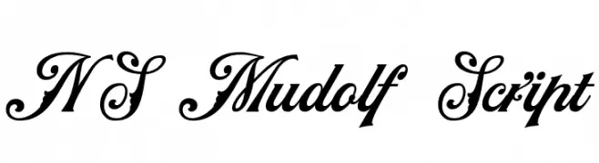 NS Mudolf Script  नि: शुल्क फ़ॉन्ट्स डाउनलोड