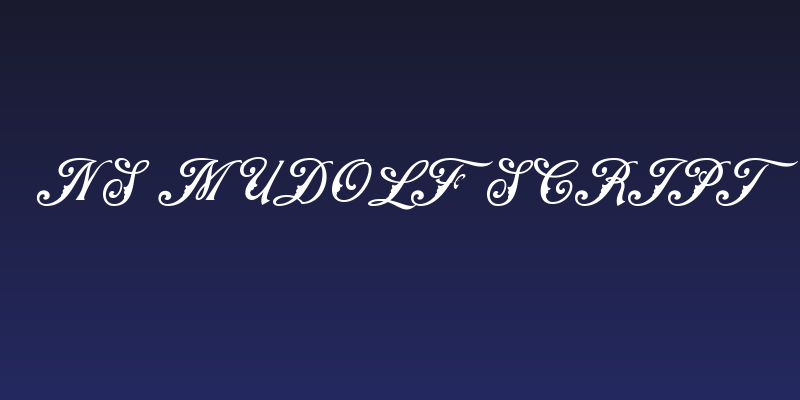 NS Mudolf Script Social Header
