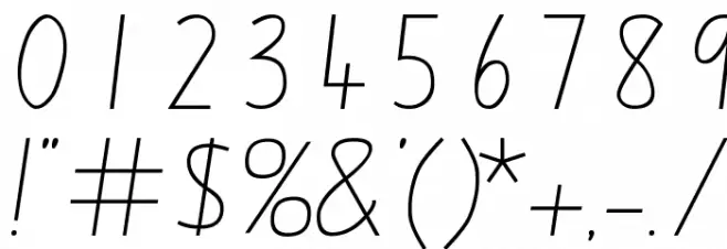 NSW ACT School Handwriting Font Font OTHER CHARS