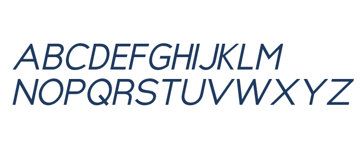 NsaiItalic Lowercase