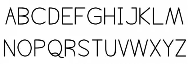 NTS Akkhara Schriftart Groß