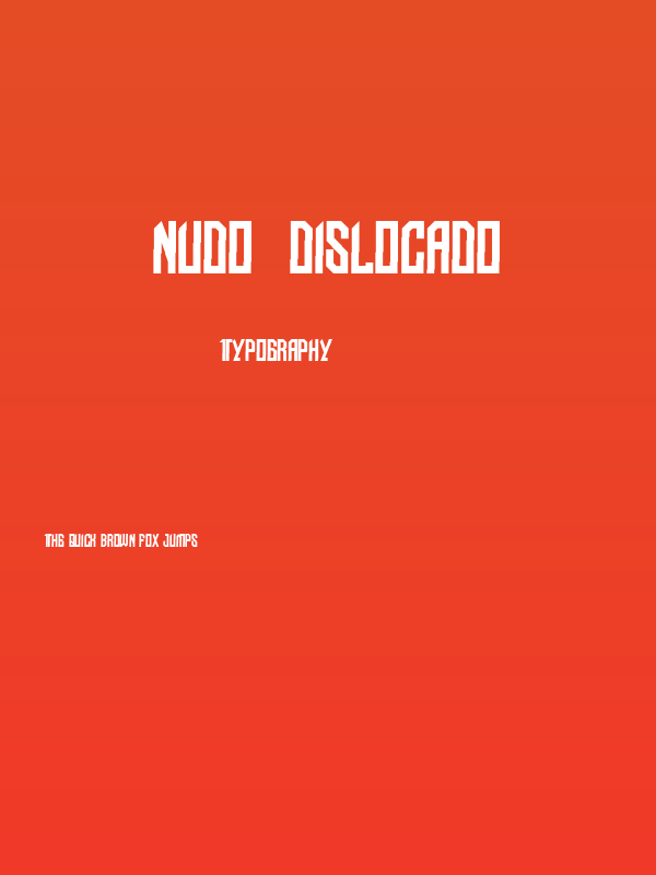 NUDO-Dislocado Poster
