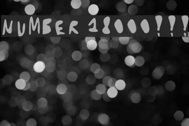 NUMBER 18000!!! Example 2