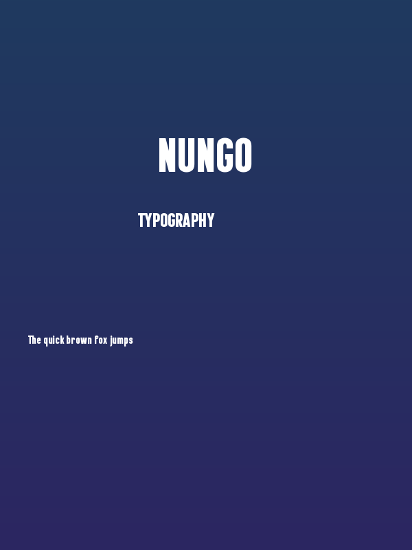NUNGO Poster