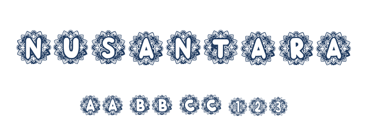 NUSANTARA Font Preview