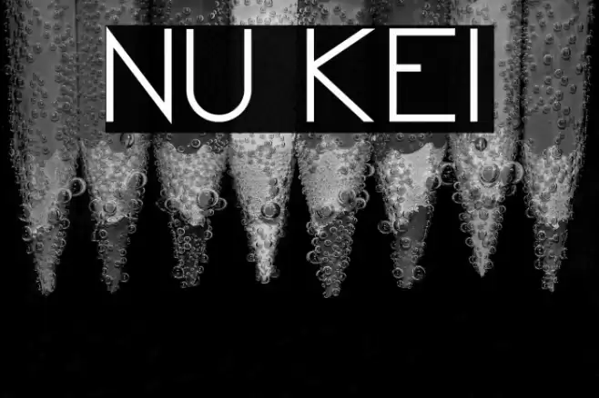 Nu Kei Font examples