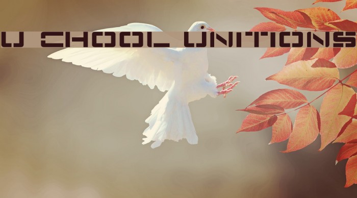Nu School Munitions Font examples
