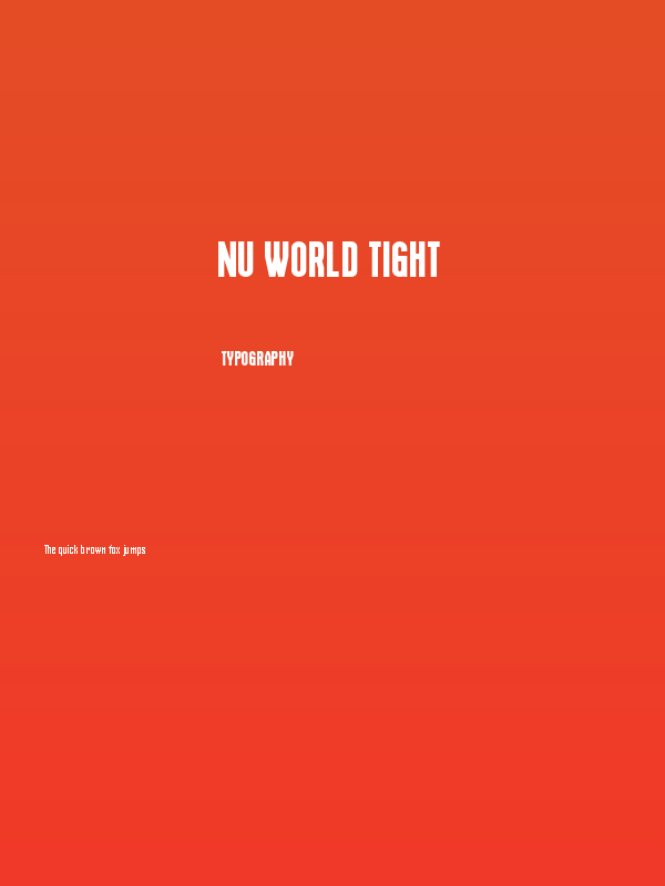 Nu World Tight Poster