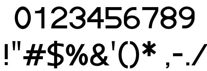Nu World Font OTHER CHARS
