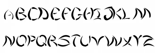 NuBatman Schriftart Groß