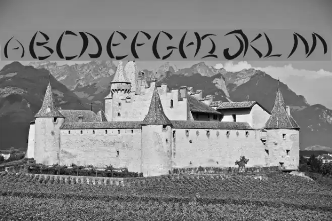 NuBatman Font examples