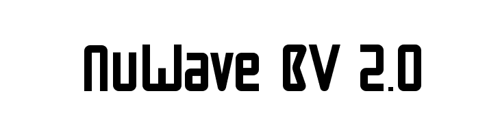 NuWave BV 2.0 Font