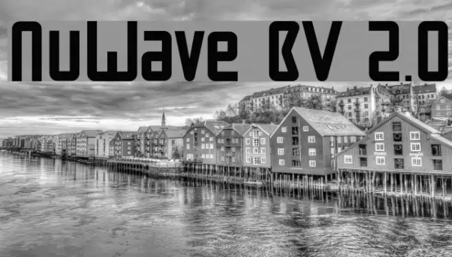 NuWave BV 2.0 Font examples