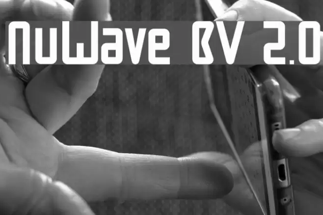 NuWave BV 2.0 Font examples