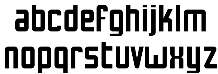 NuWave BV 2.0 Font LOWERCASE