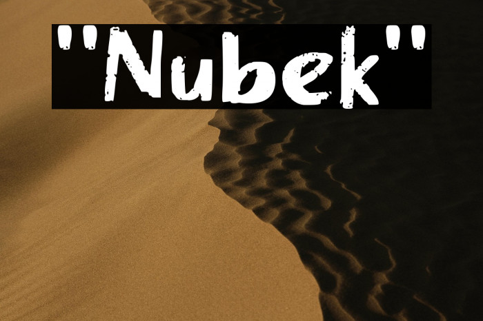 "Nublek" Example 2