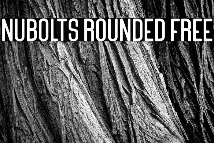 Nubolts Rounded Free Example 3