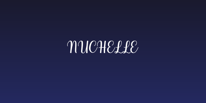 Nuchelle Social Header