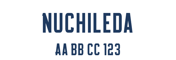 Nuchileda Font Preview