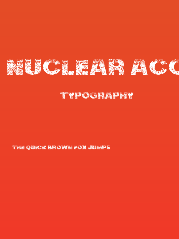 Nuclear Accident Poster