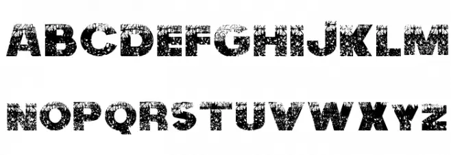 Nuclear Accident फ़ॉन्ट लोअरकेस