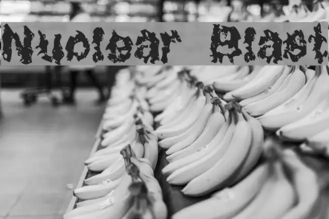 Nuclear Blast Font examples