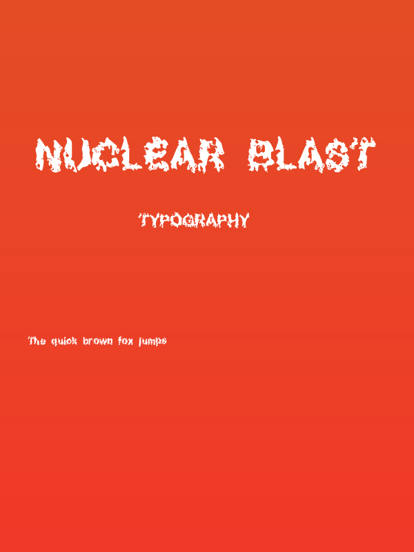 Nuclear Blast Poster