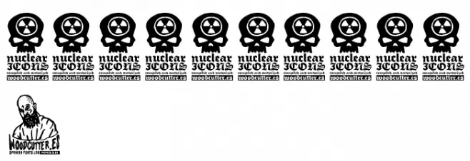 Nuclear Icons फ़ॉन्ट अन्य घर का काम