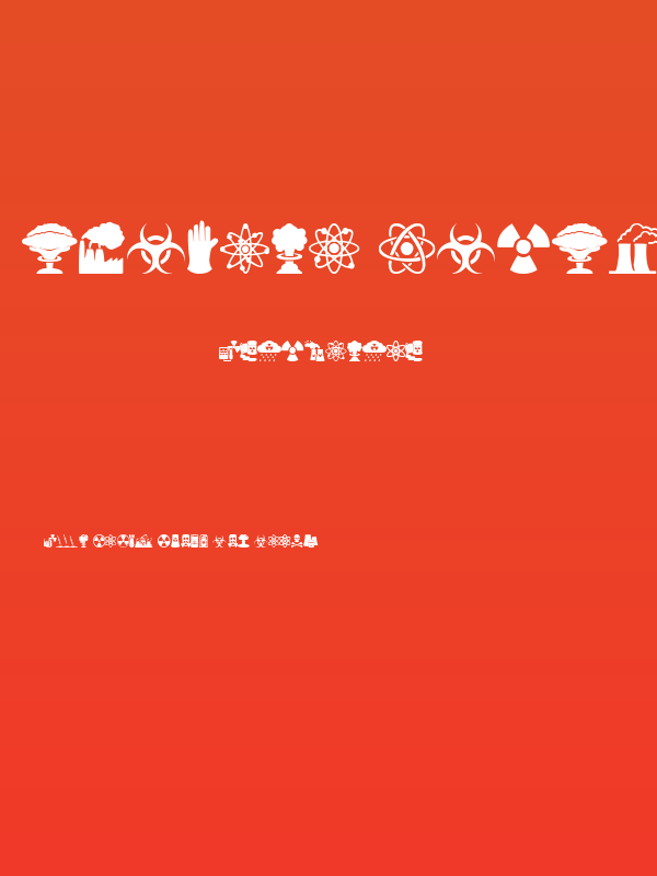 Nuclear Icons Poster