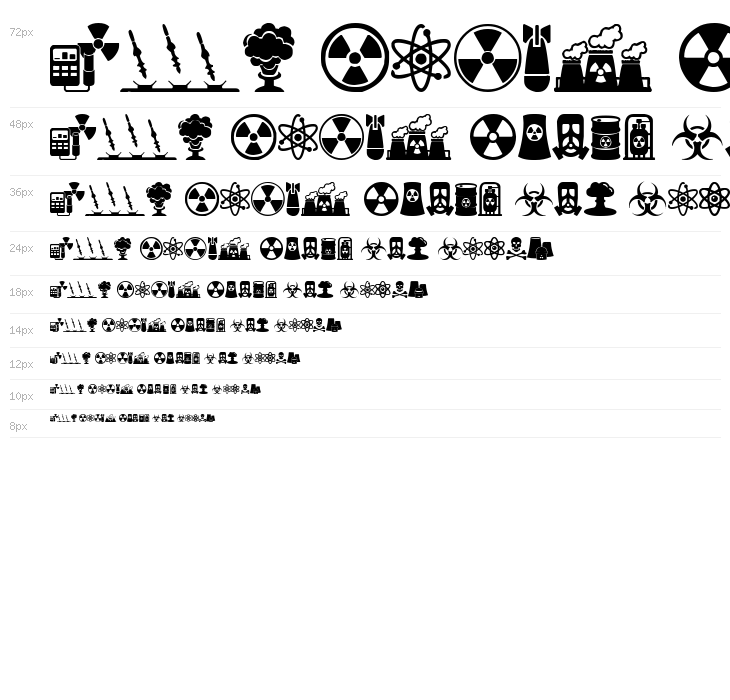 Nuclear Icons Waterfall