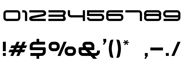 Nucleo Font OTHER CHARS