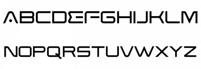 Nucleo Schriftart Groß