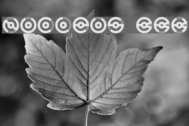 Nucleus BRK Font examples