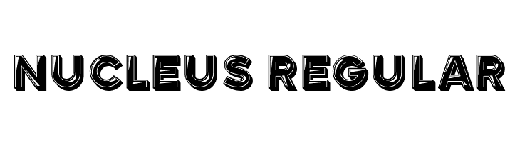 Nucleus Regular  font caratteri gratis