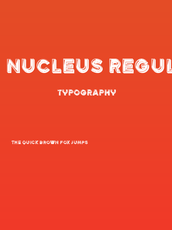 Nucleus Regular Poster