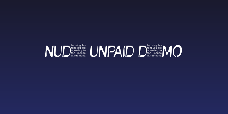 NudE UNPAID DEMO Social Header