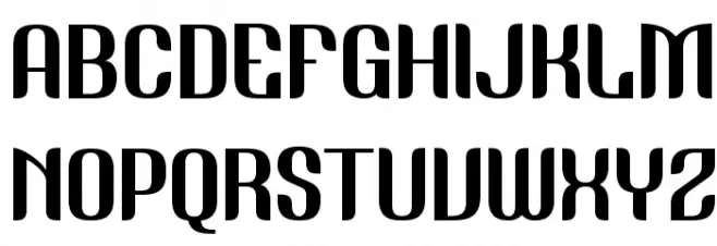 NudelyRegularOneDemoVersion フォント 大文字