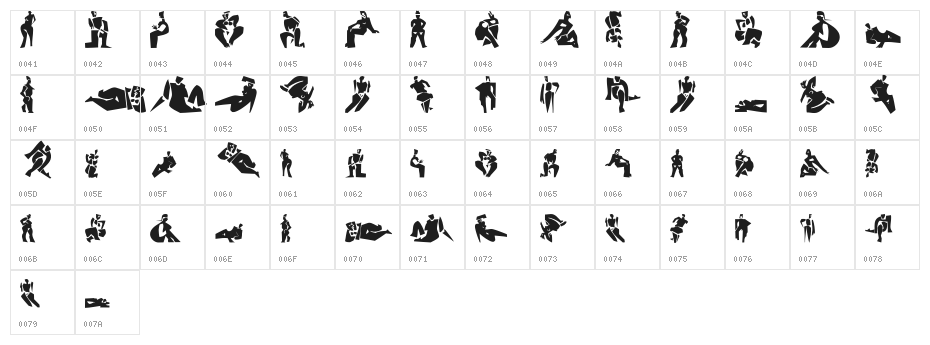 NudesOne Character Map