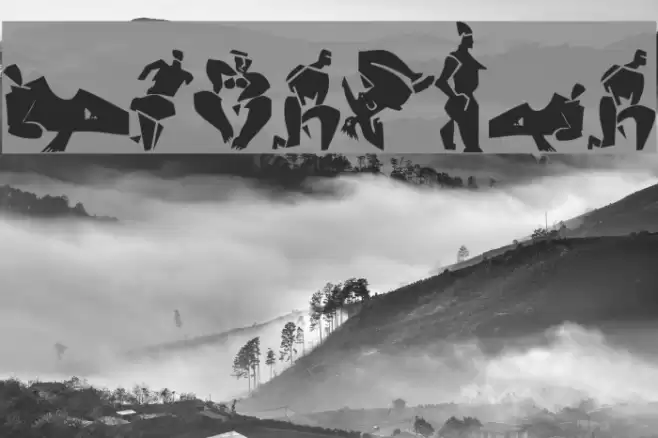 NudesOne Font examples