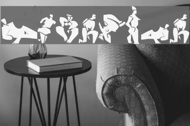 NudesOne Font examples