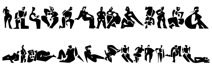 NudesOne Font LOWERCASE