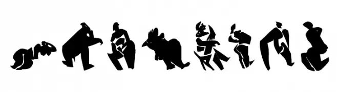 NudesTwo  Frei Schriftart Herunterladen