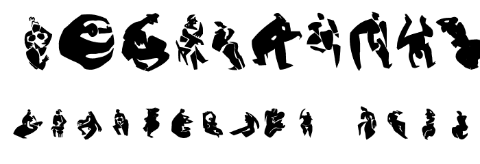 NudesTwo Font OTHER CHARS