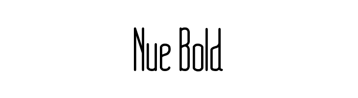 Nue Bold  Frei Schriftart Herunterladen