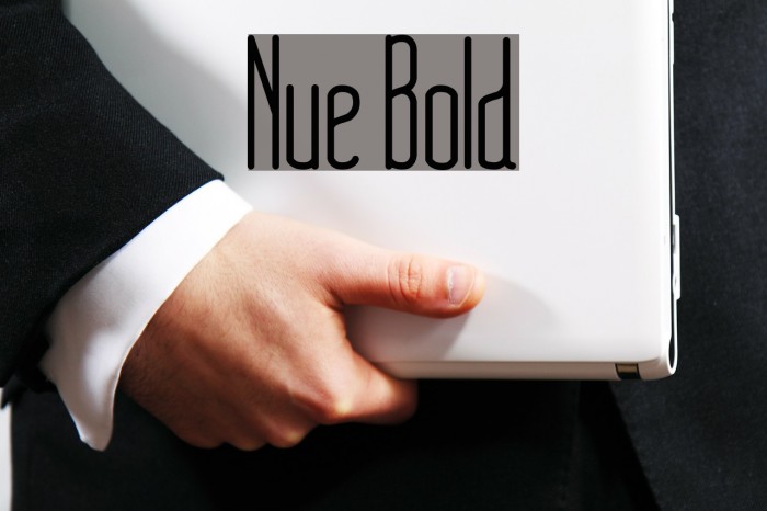 Nue Bold Font examples