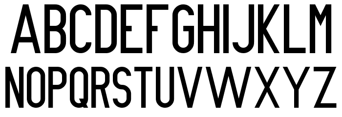 Nue Gothic Regular Font LOWERCASE